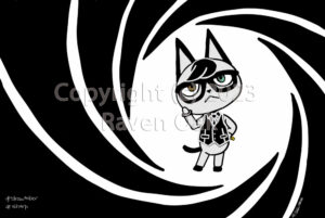 Raymond from Animal Crossing is 007 Bond