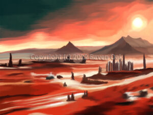 A civilization on Mars